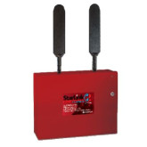 Comunicador Comercial de Alarma Celular/IP contra Incendios de Doble Ruta  - Caja Metálica Roja