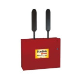 Comunicador Comercial Contra Incendios de Doble Ruta en Gabinete de Metal Rojo con Cerradura - Red 5G de Verizon