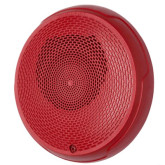 Altavoz serie L de techo rojo