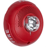 L-Series Speaker/Strobe Red Ceiling