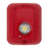 Serie L Luz Estroboscópica LED para Interior y Montaje en Pared - Roja, No Marcado