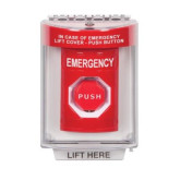 Red Emergency Momentary Illuminated Stopper Station