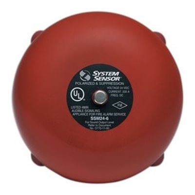 Campana de Alarma de 120 VAC de 8"