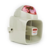 15W Siren with Red Strobe