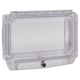 Polycarbonate Cover with Open Back Box and Lock