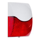 Select-Alert Siren/Strobe - Rectangle, Red