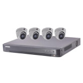 5MP 4 Turret Cameras and (1) 4-Ch DVR with 1 TB TurboHD Kit