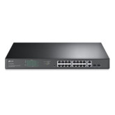 18-Port Gigabit Easy Smart Switch with 16-Port PoE+