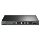 Switch Administrado JetStream de 28 Puertos Gigabit L2+  con 24 Puertos PoE+