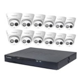 Advantage 12 Turret Cameras and 16 Channel NVR Kit with Analytics