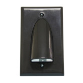 Bulk Cable Wall Plate - Black