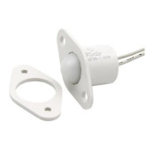10 Pack Brown Recessed Door/Window Alarm Reed Switches – 3/8" Push Sensor – Quick-Switch.c