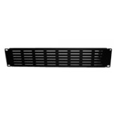 Vented 19" Filler Panel - Black