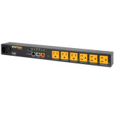 WattBox® 800 Series IP Surge Protector | 6 Individually Controlled & Metered Outlets