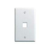 Single Gang 1-Port Wall Plate