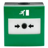 Waterproof Reset Call Point - Green