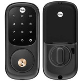 Yale Assure Lock Touchscreen With Z-Wave Plus - Black Suede