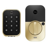 Yale Pro ® 2  Key-Free Keypad Lock - Lifetime Brass