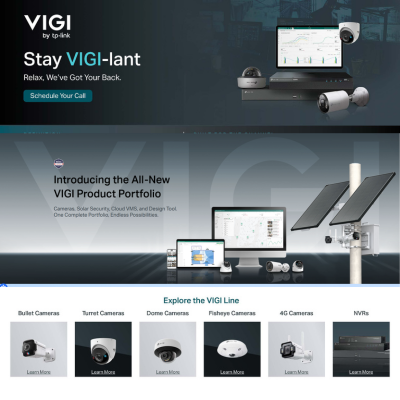 TP LINK CCTV solution: New Vigi Line TP LINK CCTV solution: New Vigi Line